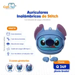 Auriculares Bluetooth Stitch de Disney