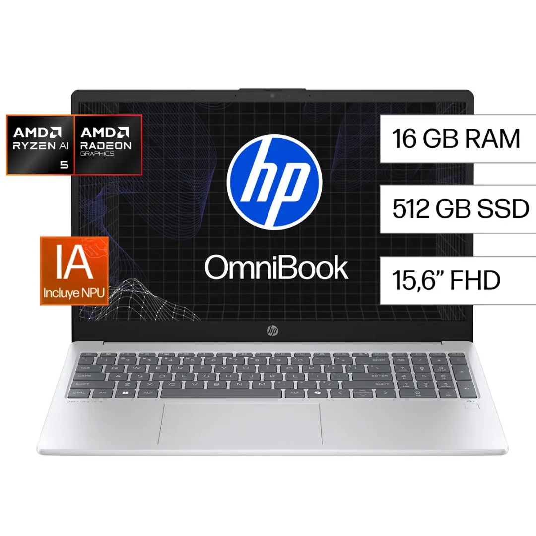 HP Omnibook 15-FN0051LA - Notebook 15.6"